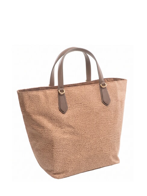 B-ESCAPE Handtasche mit Schulterriemen beige/kastanienbraun - Damentaschen