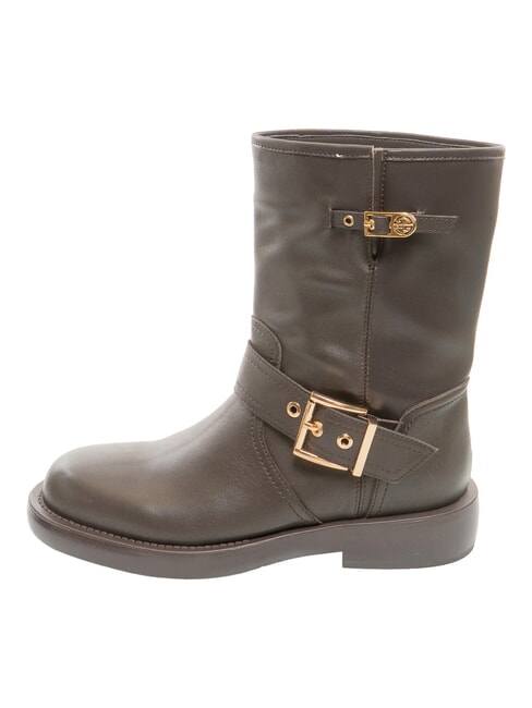 LOLA Lederstiefeletten Kaffee - Damenschuhe