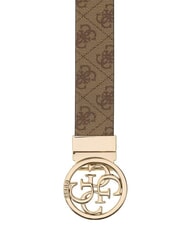 GUESS NOELLE  Wendeg&uuml;rtel Latte-Logo/Rosenholz - G&uuml;rtel - 4