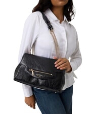 GUESS ANTONIA Verstellbare Schultertasche SCHWARZ - Damentaschen - 2