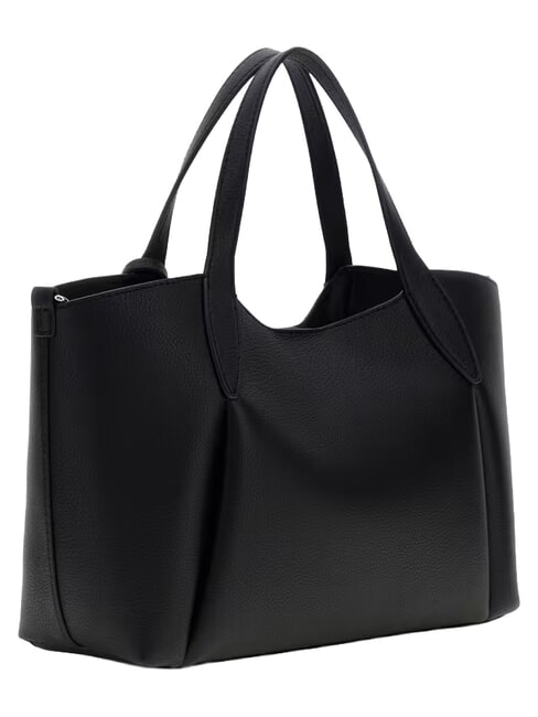 MELODY Schultertasche mit Schultergurt SCHWARZ - Damentaschen