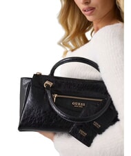GUESS ANTONIA Handtasche mit Schulterriemen SCHWARZ - Damentaschen - 7