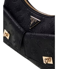 GUESS BLAKE Umh&auml;ngetasche schwarzes Logo - Damentaschen - 5