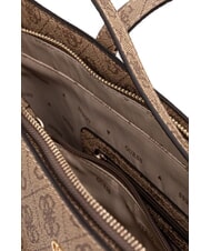 GUESS BRENTON Umh&auml;ngetasche MILCH-LOGO - Damentaschen - 6