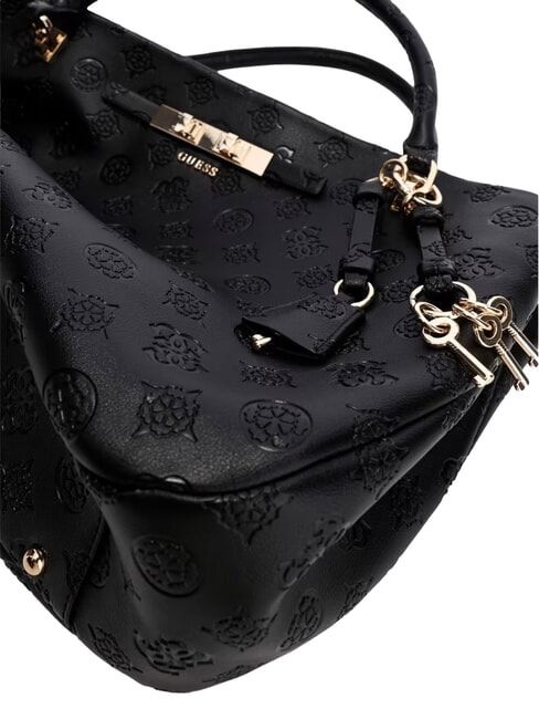 CARMELLA Handtasche mit Schulterriemen schwarzes Logo - Damentaschen