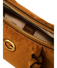 GUESS ALLEGRA Umh&auml;ngetasche COGNAC - Damentaschen - 5