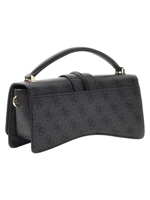 YVONNE LOGO Handtasche mit Schulterriemen Kohle - Damentaschen