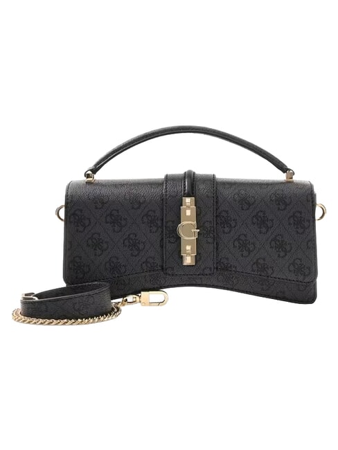 YVONNE LOGO Handtasche mit Schulterriemen Kohle - Damentaschen