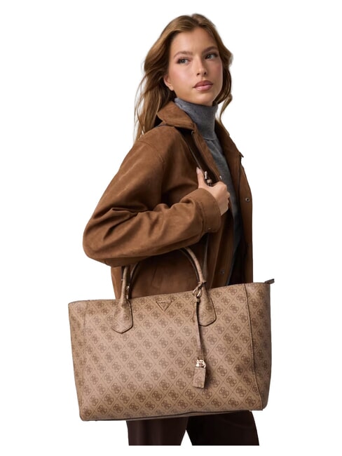 MARISSA Handtasche mit Schulterriemen MILCH-LOGO - Damentaschen