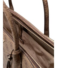 GUESS MARISSA Handtasche mit Schulterriemen MILCH-LOGO - Damentaschen - 6