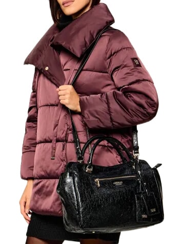 ANTONIA Handtasche mit Schulterriemen SCHWARZ - Damentaschen
