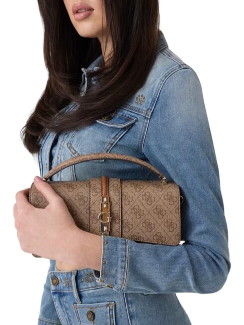 YVONNE LOGO Handtasche mit Schulterriemen MILCH-LOGO - Damentaschen