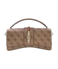 GUESS YVONNE LOGO Handtasche mit Schulterriemen MILCH-LOGO - Damentaschen - 4