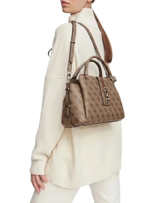 YVONNE LOGO Handtasche mit Schulterriemen MILCH-LOGO - Damentaschen