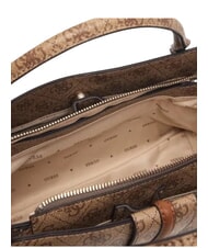 GUESS YVONNE LOGO Handtasche mit Schulterriemen MILCH-LOGO - Damentaschen - 7