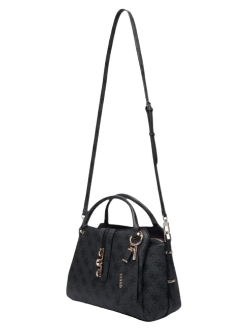 YVONNE LOGO Handtasche mit Schulterriemen Kohle - Damentaschen