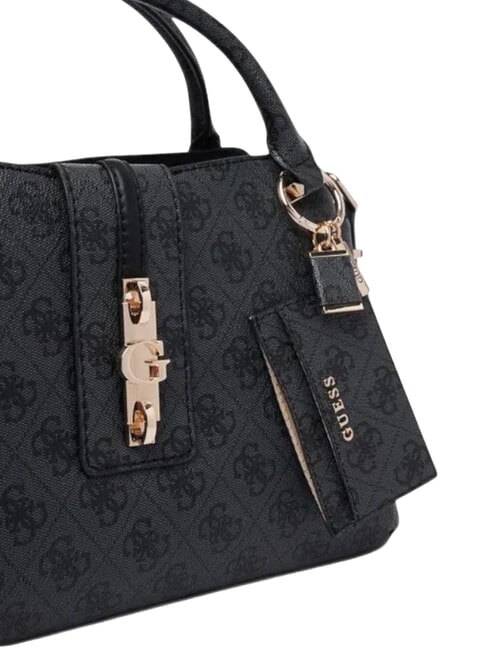 YVONNE LOGO Handtasche mit Schulterriemen Kohle - Damentaschen