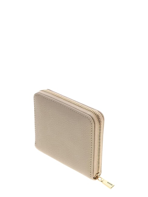 MELODY Kompakte Geldb&ouml;rse mit Rei&szlig;verschluss helltaupe - Brieftaschen Damen