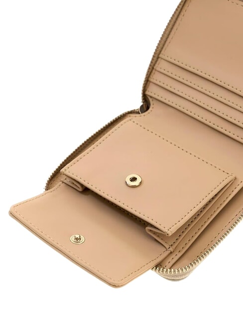 MELODY Kompakte Geldb&ouml;rse mit Rei&szlig;verschluss helltaupe - Brieftaschen Damen