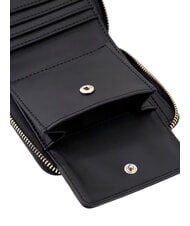 GUESS MELODY Kompakte Geldb&ouml;rse mit Rei&szlig;verschluss SCHWARZ - Brieftaschen Damen - 5