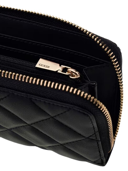 JULIET Mittelgro&szlig;e Geldb&ouml;rse mit Rei&szlig;verschluss SCHWARZ - Brieftaschen Damen