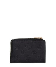 GUESS BLAKE Kartenetui mit M&uuml;nzfach schwarzes Logo - Brieftaschen Damen - 2