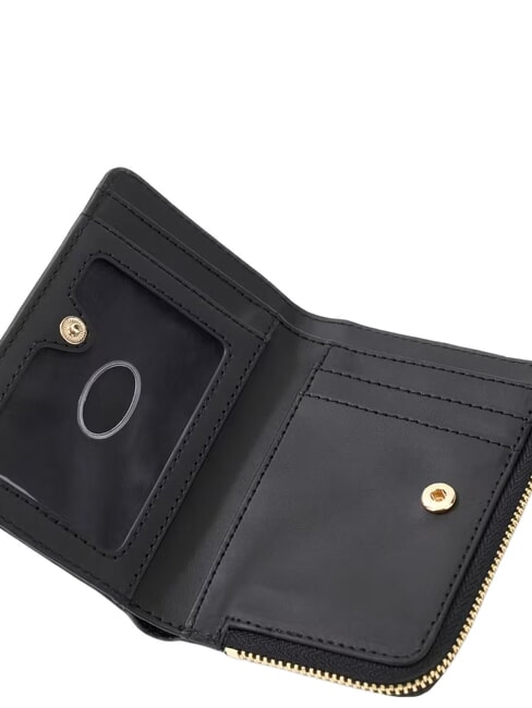 BLAKE Kartenetui mit M&uuml;nzfach schwarzes Logo - Brieftaschen Damen
