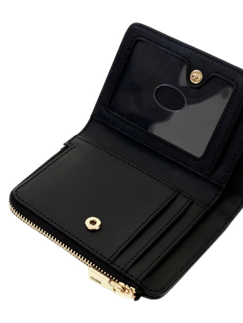 DANIELLE Kartenetui mit M&uuml;nzfach SCHWARZ - Brieftaschen Damen