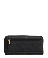 GUESS BLAKE Gro&szlig;e Geldb&ouml;rse mit Rei&szlig;verschluss schwarzes Logo - Brieftaschen Damen - 2