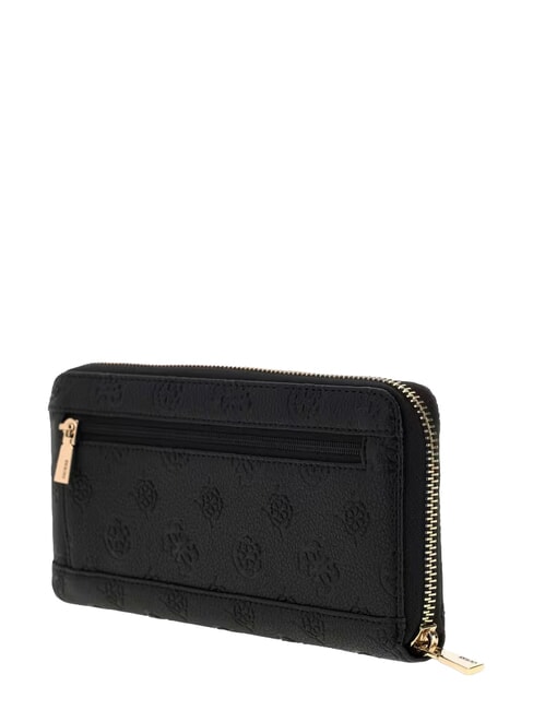 BLAKE Gro&szlig;e Geldb&ouml;rse mit Rei&szlig;verschluss schwarzes Logo - Brieftaschen Damen