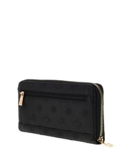 GUESS BLAKE Gro&szlig;e Geldb&ouml;rse mit Rei&szlig;verschluss schwarzes Logo - Brieftaschen Damen - 3