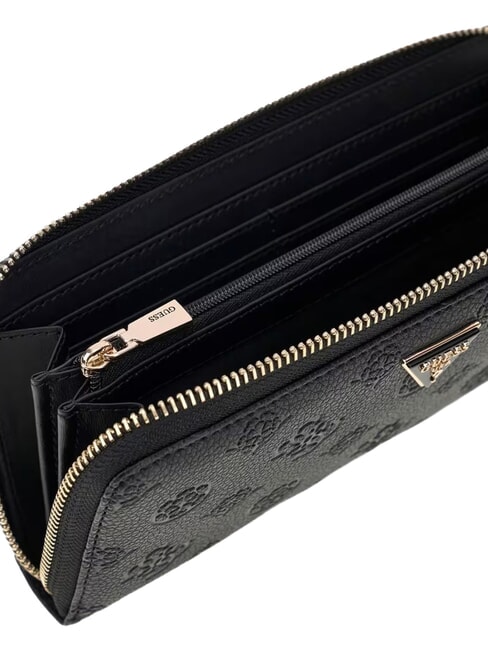 BLAKE Gro&szlig;e Geldb&ouml;rse mit Rei&szlig;verschluss schwarzes Logo - Brieftaschen Damen