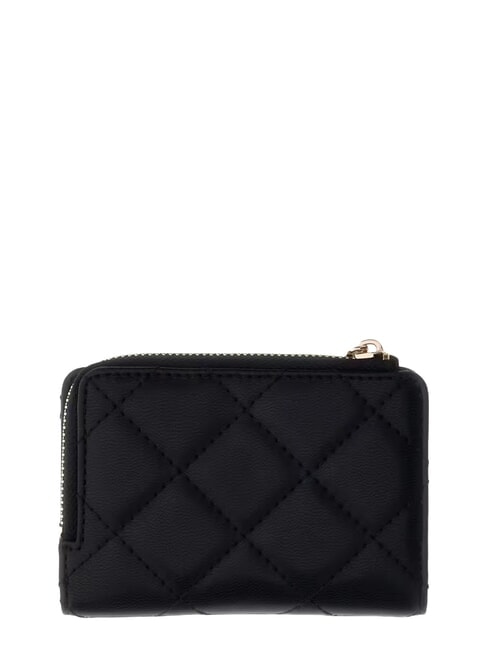 JULIET Kartenetui mit M&uuml;nzfach SCHWARZ - Brieftaschen Damen