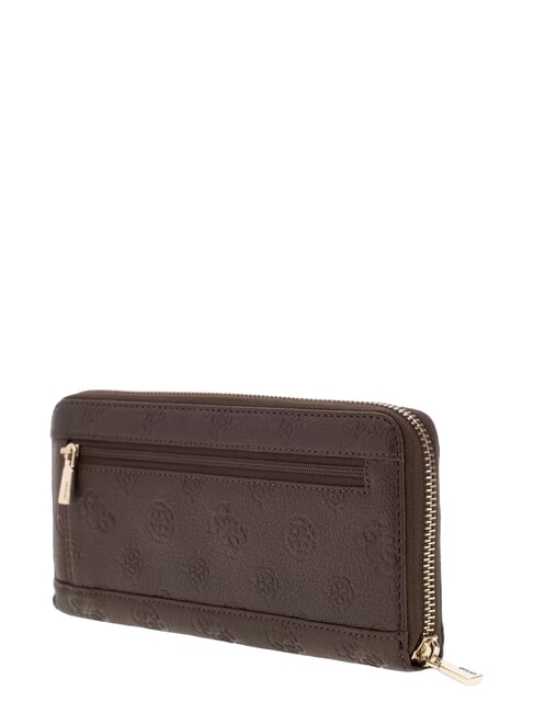 BLAKE Gro&szlig;e Geldb&ouml;rse mit Rei&szlig;verschluss braun - Brieftaschen Damen