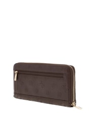 GUESS BLAKE Gro&szlig;e Geldb&ouml;rse mit Rei&szlig;verschluss braun - Brieftaschen Damen - 3