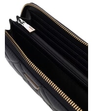 GUESS JULIET Gro&szlig;e Geldb&ouml;rse mit Rei&szlig;verschluss SCHWARZ - Brieftaschen Damen - 5