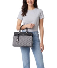 LIUJO MANHATTAN Handtasche mit Schulterriemen Denimgrau - Damentaschen - 2