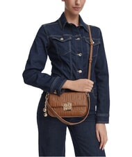 LIUJO ADIVA Mini-Schultertasche mit Schultergurt Wildleder- - Damentaschen - 2
