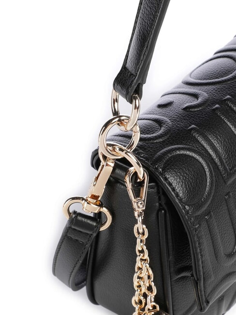 ADIVA Schultertasche mit Schultergurt SCHWARZ - Damentaschen