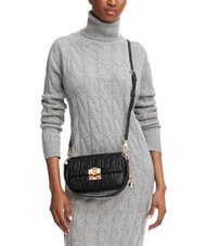 LIUJO ADIVA Mini-Schultertasche mit Schultergurt SCHWARZ - Damentaschen - 2