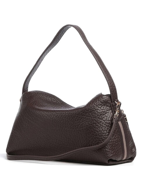 TILDE Schultertasche mit Schultergurt rote Aubergine - Damentaschen