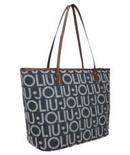 LIUJO EVRIM Schulter-Eink&auml;ufer blauer Denim - Damentaschen - 2