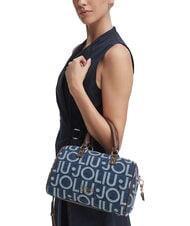 LIUJO EVRIM Handtasche mit Schulterriemen blauer Denim - Damentaschen - 2