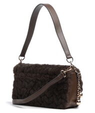 LIUJO ADIVA Schultertasche mit Schultergurt dunkler Mokka - Damentaschen - 3