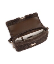 LIUJO ADIVA Schultertasche mit Schultergurt dunkler Mokka - Damentaschen - 5