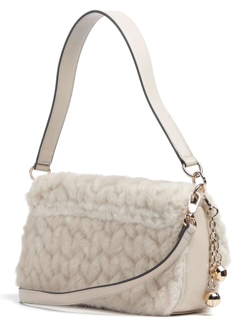 ADIVA Schultertasche mit Schultergurt Creme - Damentaschen
