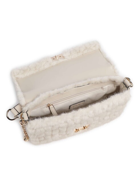 ADIVA Schultertasche mit Schultergurt Creme - Damentaschen