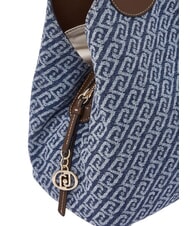 LIUJO FAIZA Umh&auml;ngetasche blauer Denim - Damentaschen - 3