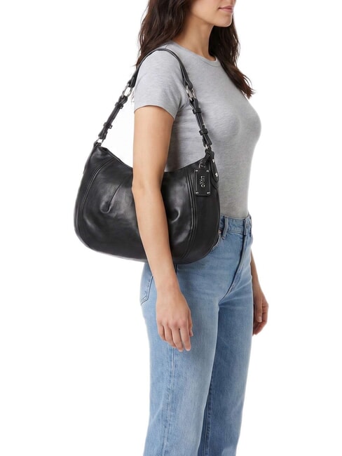 IREM Schultertasche mit Schultergurt SCHWARZ - Damentaschen