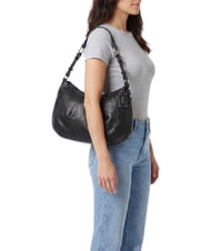 LIUJO IREM Schultertasche mit Schultergurt SCHWARZ - Damentaschen - 2